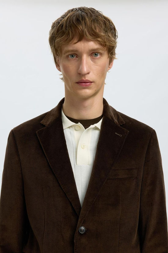 Selected Blazer Slmreg-Enzo Duca-Corduroy Blz Delicioso