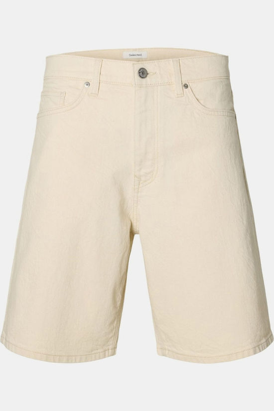 Selected Short Reg Alex Ecru 704 Ecru