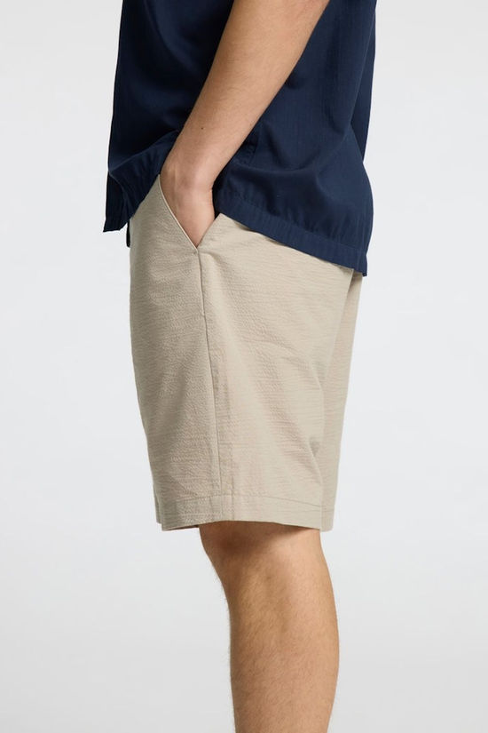 Selected Short Regular-Karl Seersucker Pure Cashmere