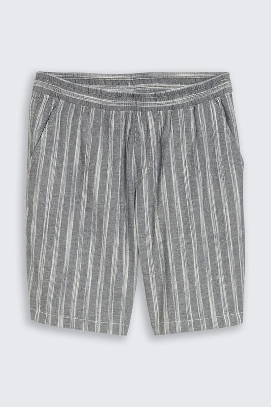 Tom Tailor Short 1049696 Black Greyish Stripe