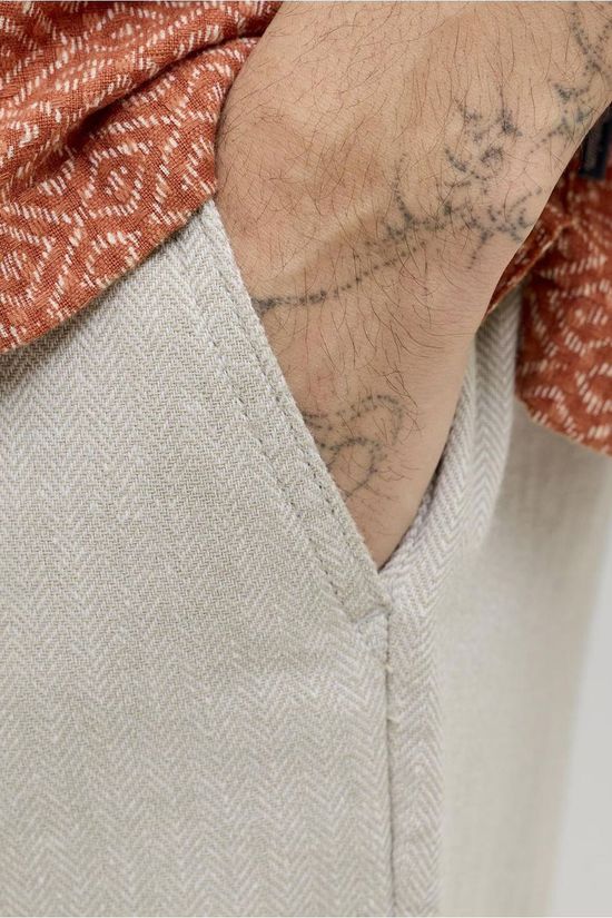 Jack & Jones Short Ace Mykonos Linen Blends Srt Vetiver