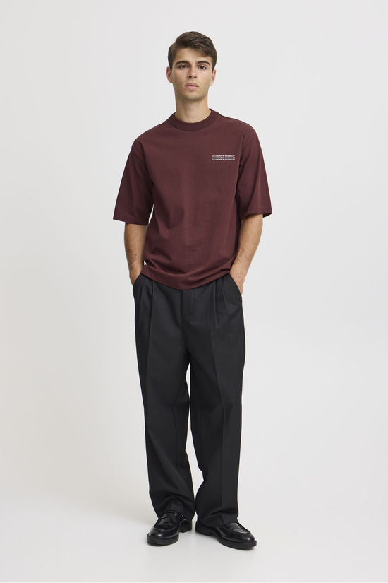 Casual Friday Pantalon Cfgrant 0153 Wide Garbadine Black Beauty