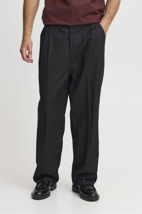 Casual Friday Pantalon Cfgrant 0153 Wide Garbadine Black Beauty