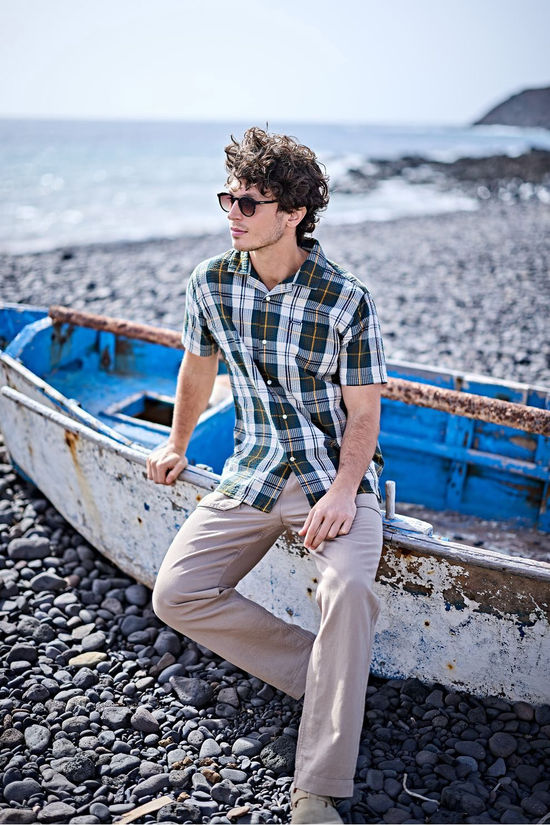 Lyle & Scott Pantalon Linen Lint