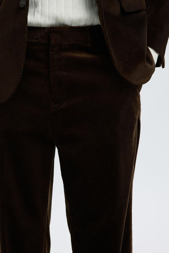 Selected Pantalon Slmreg-Enzo Duca-Corduroy Trs Delicioso