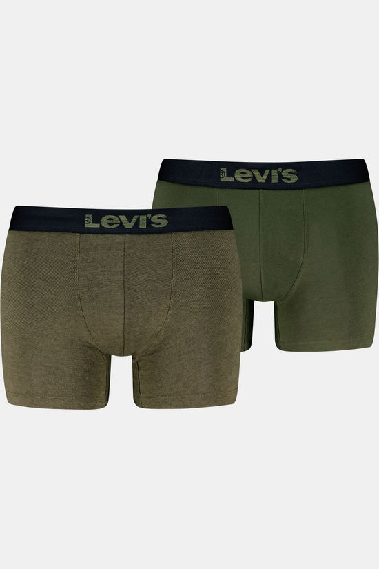 Levi's Boxer Men Opt Ill Boxer Brief 2P Khaki