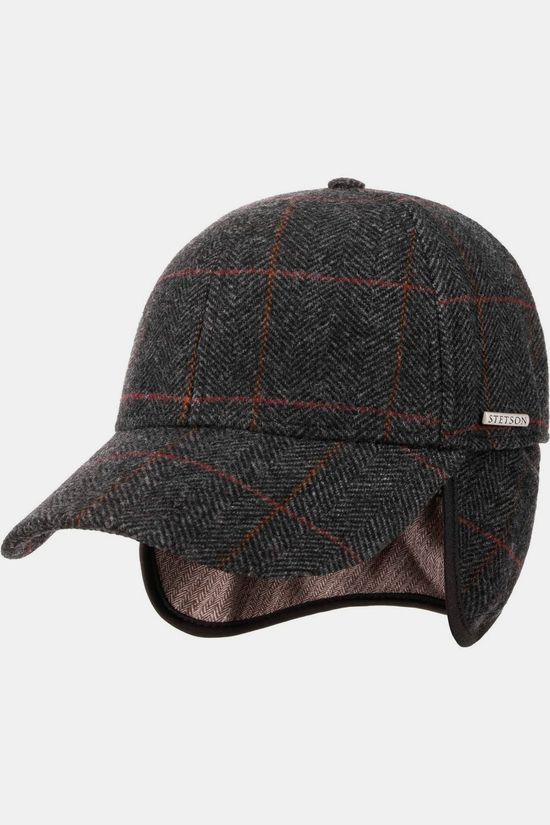 Stetson Casquette Baseball Cap Wool Earflaps 331