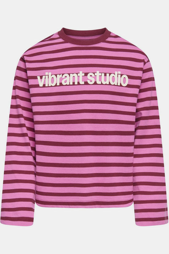 Kids Only T-Shirt Lida Stripe Fiji Flower