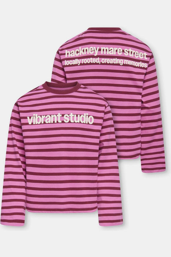 Kids Only T-Shirt Lida Stripe Fiji Flower