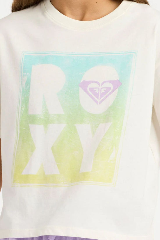 Roxy T-Shirt Daisyloose Beach Coconut Milk
