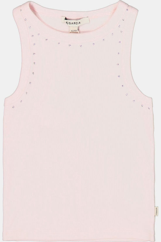 Garcia Top Tshirt Garc N262610 Chalk Pink