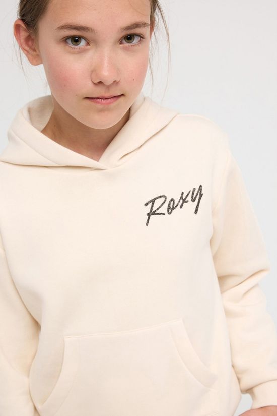 Roxy Pull Surf Feeling Hoodie Brushed Vt Parchment