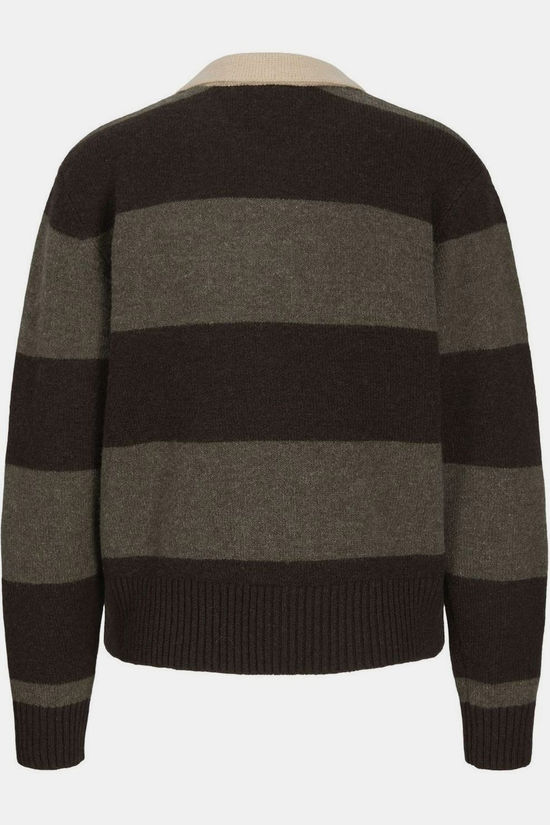 JJXX Trui Ruby Polo Seal Brown