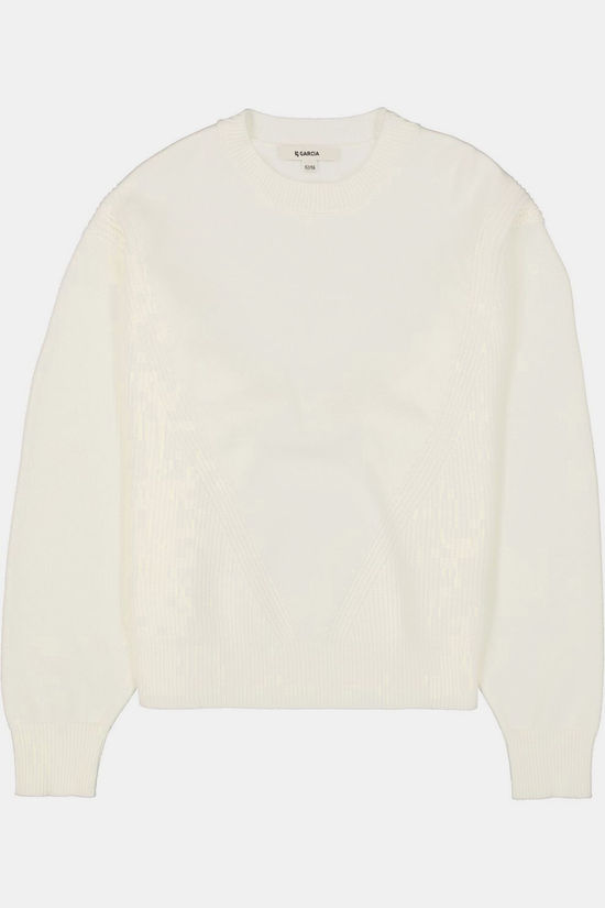 Garcia Pull T262440 Off White (53)