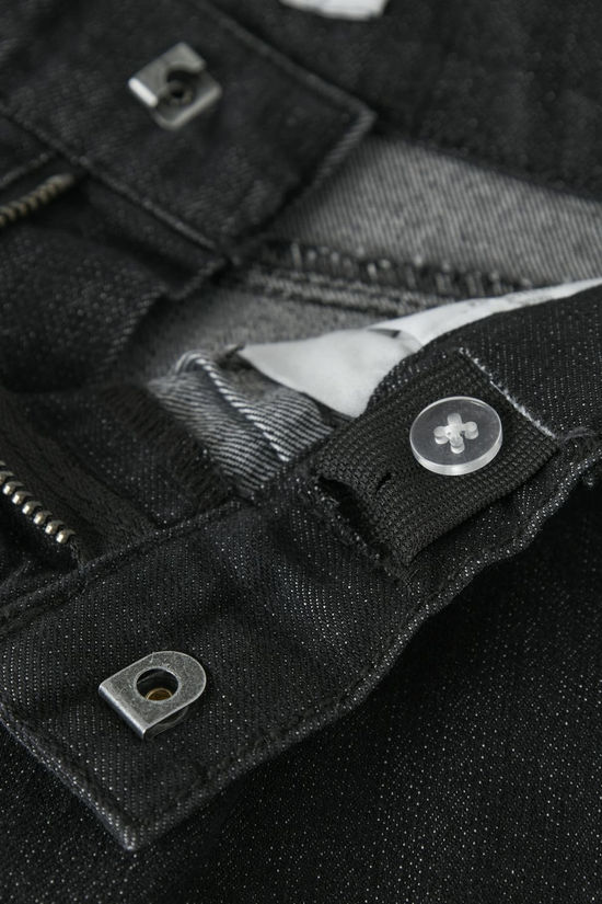 Name It Short Nkfrose Pleats 1035-Ft Black Denim
