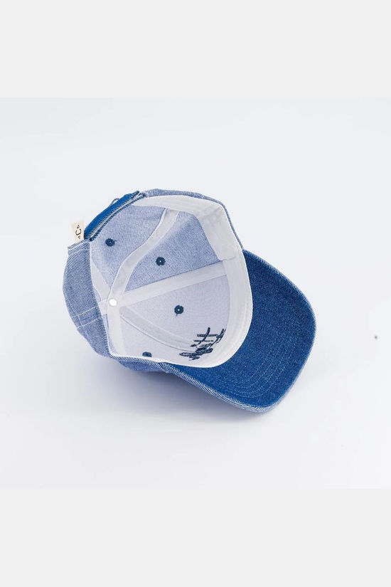 Chamaye Casquette Cas-Highfive Blue Denim