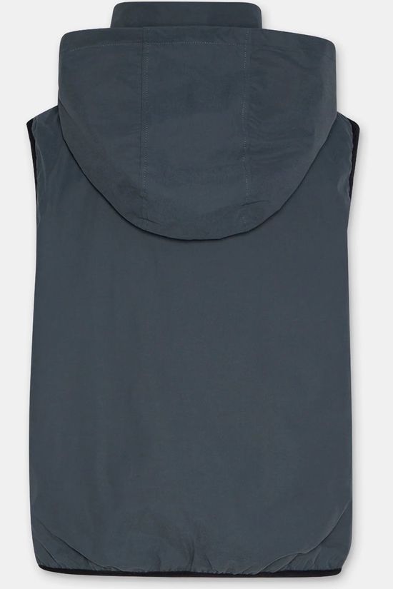 AO76 Gilet Teddy Revers Multicolor