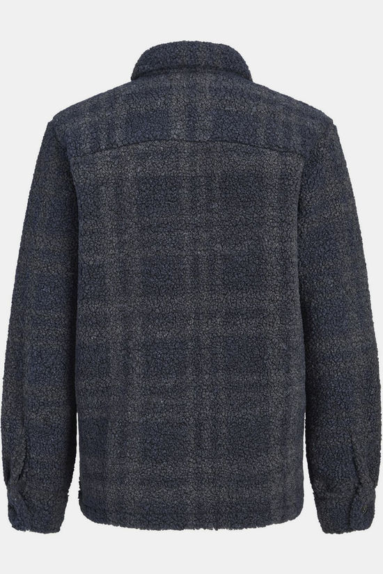 Jack & Jones Overhemd Jorbleecker Teddy Overshirt Ls Jnr Navy Blazer