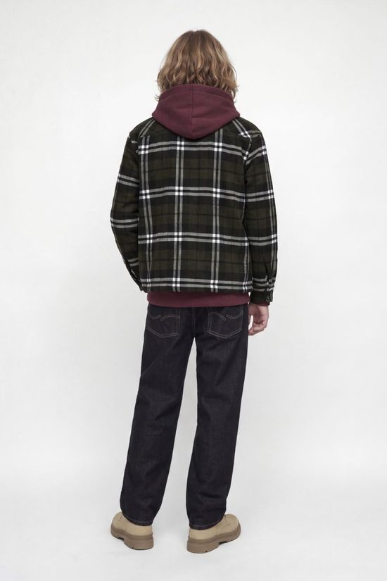 Jack & Jones Overhemd Zac Teddy Shirt Jacket Ls Jnr Rosin