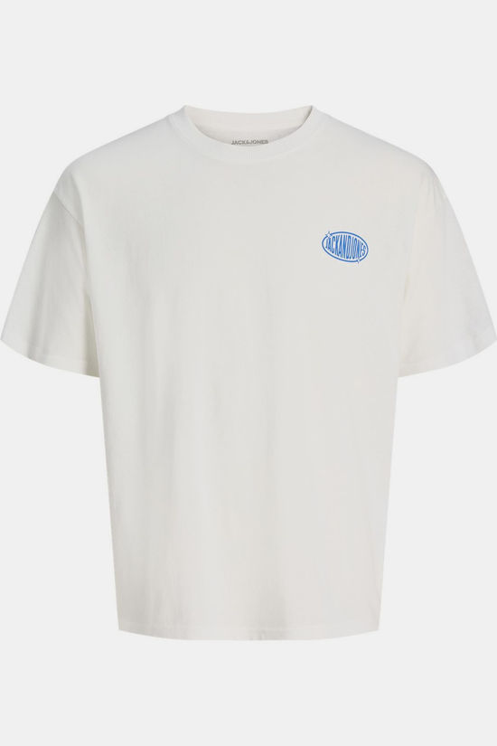 Jack & Jones T-Shirt Jjlegacy Tee Ss Crew Neck Jnr Cloud Dancer