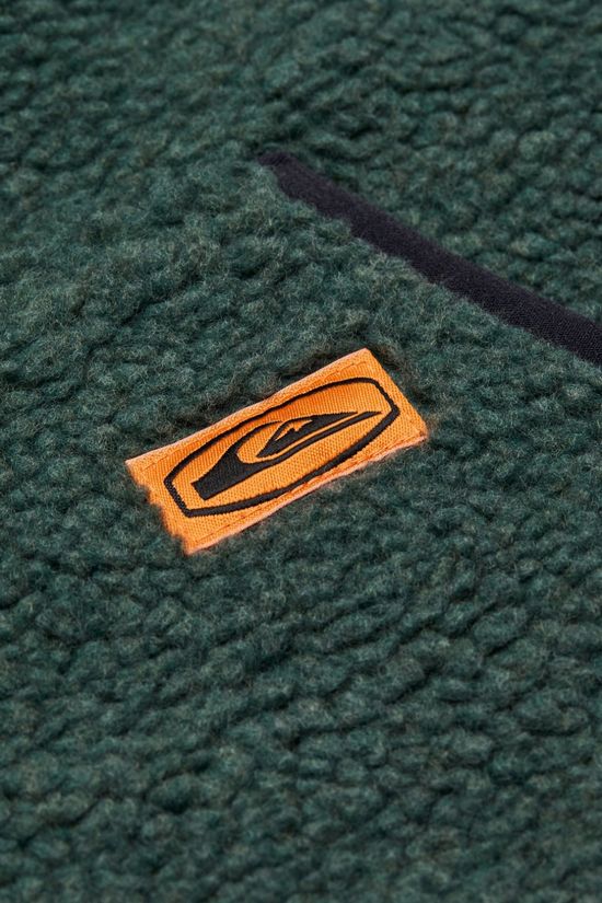 Quiksilver Polaire Kickflip Sleeveless Sherpa Yth Forest