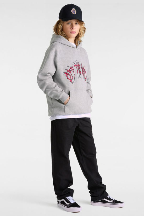 Vans Pull Metal Arch Loose Pullover Cement Heather