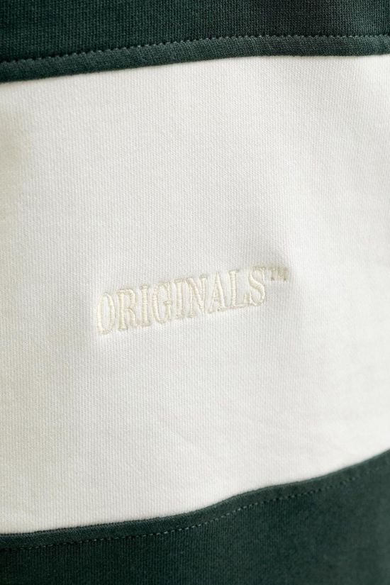 Jack & Jones Trui Frederiksberg Blocking Sweat Polo Jnr Pine Grove