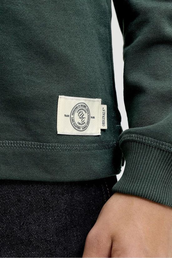 Jack & Jones Trui Frederiksberg Blocking Sweat Polo Jnr Pine Grove