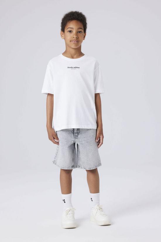 Name It Short Nkmryan Reg Ls 6750-Dm Grey Denim
