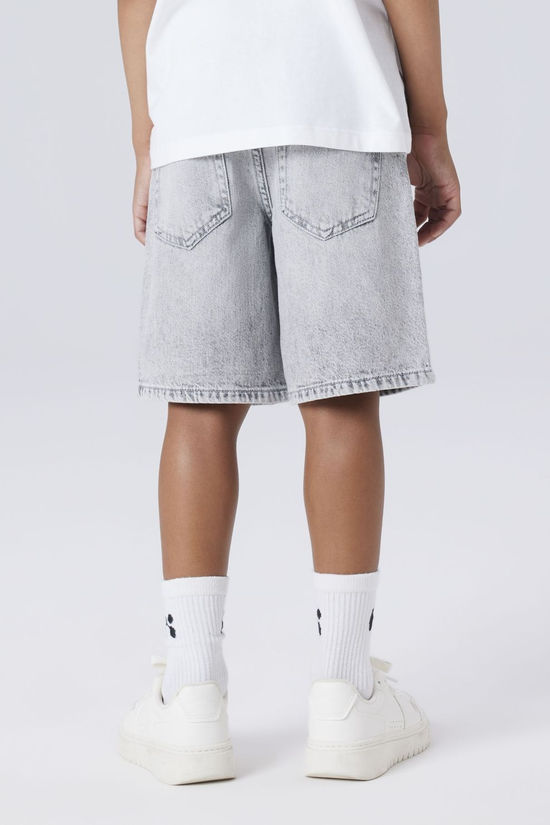 Name It Short Nkmryan Reg Ls 6750-Dm Grey Denim
