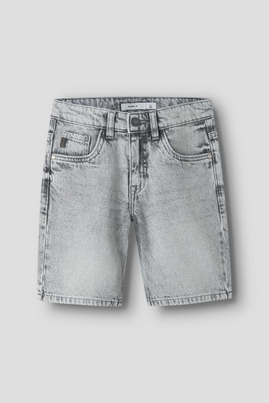 Name It Short Nkmryan Reg Ls 6750-Dm Grey Denim