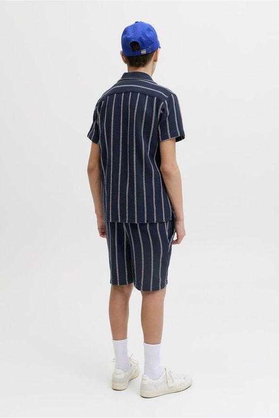 Jack & Jones Short Jaiden Coba Stripe Jog M Sky Captain