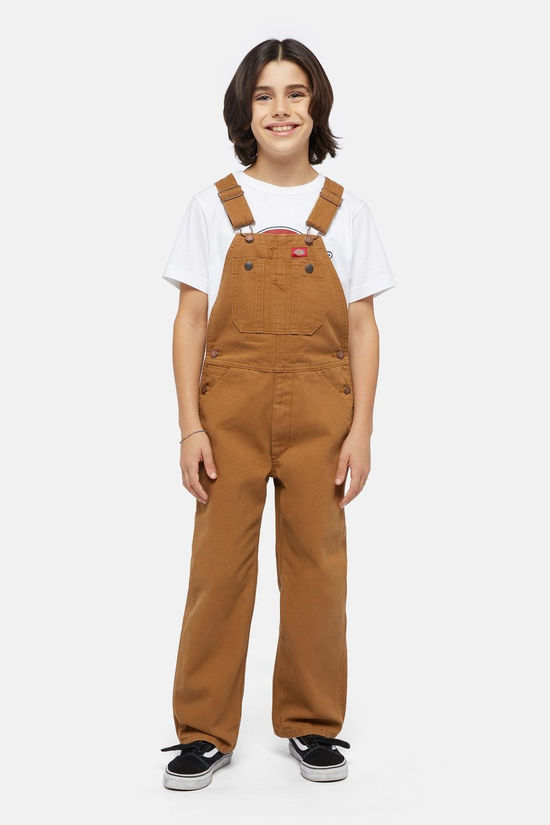 Dickies Pantalon Duck Canvas Bib Overall K Brown Duck Brown Duck