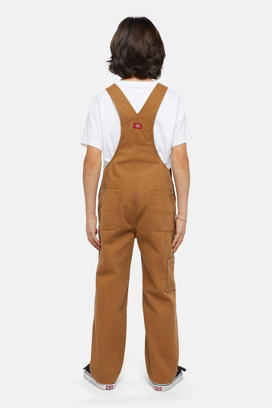 Dickies Pantalon Duck Canvas Bib Overall K Brown Duck Brown Duck