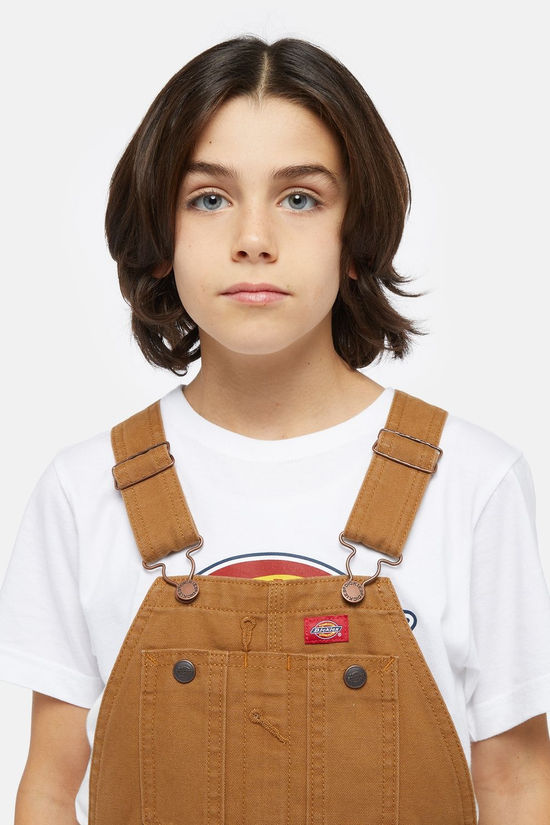 Dickies Pantalon Duck Canvas Bib Overall K Brown Duck Brown Duck