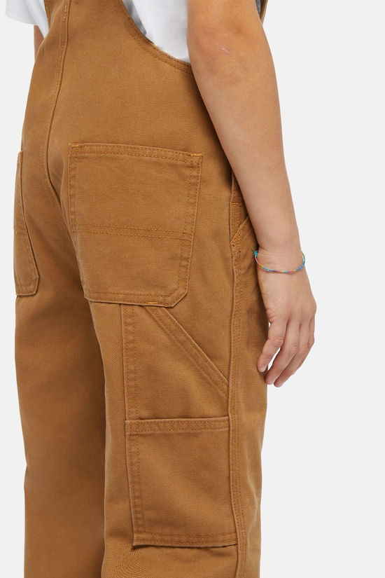 Dickies Pantalon Duck Canvas Bib Overall K Brown Duck Brown Duck