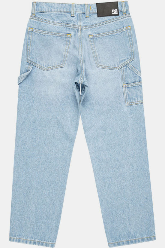 DC Shoes Jeans Worker Baggy Carpenter Ril Boy Indigo Light