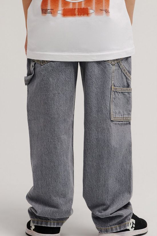 DC Shoes Jeans Carpenter Baggy Denim Youth Medium Grey