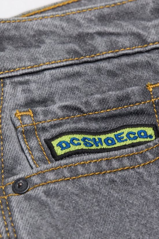 DC Shoes Jeans Carpenter Baggy Denim Youth Medium Grey