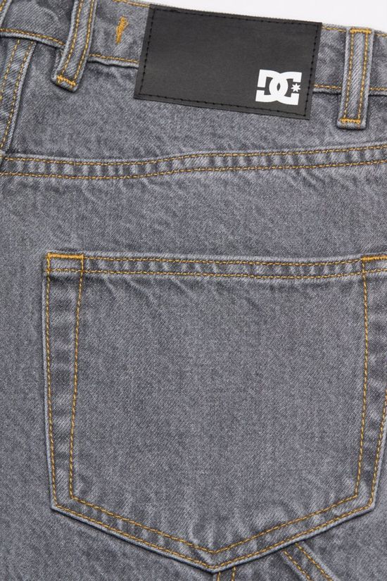 DC Shoes Jeans Carpenter Baggy Denim Youth Medium Grey