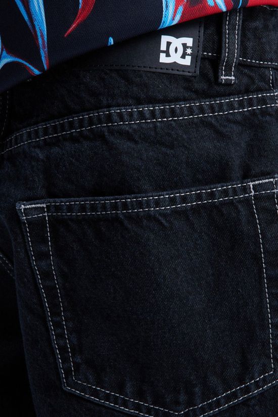 DC Shoes Jeans Baggy Denim Youth Black Tint
