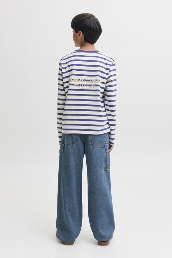 Jack & Jones Jeans Jjialex Jjcarpenter At 233 Jnr Blue Denim