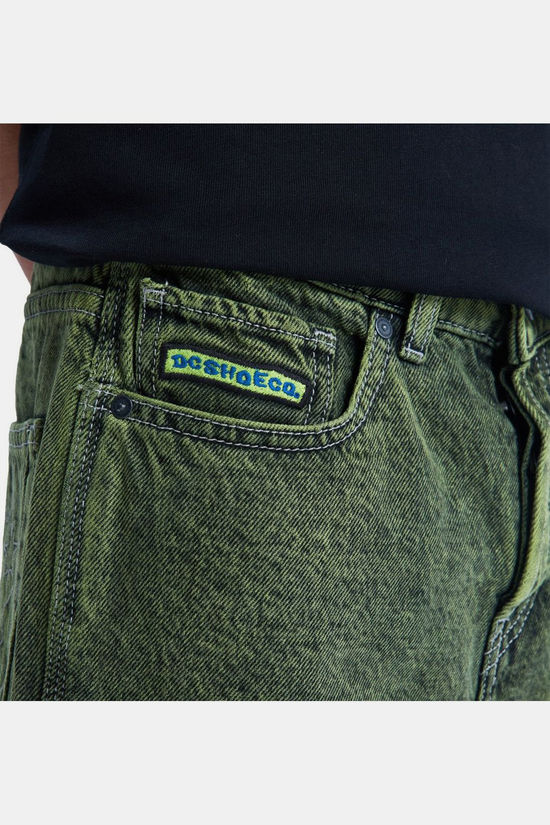 DC Shoes Pantalon Worker Baggy Denim Boy Bronze Bronze Green