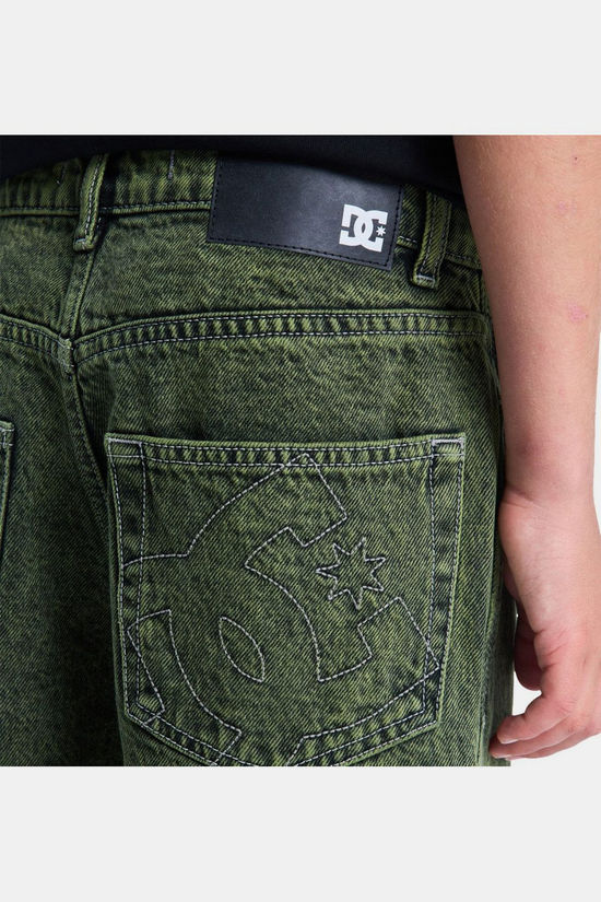 DC Shoes Pantalon Worker Baggy Denim Boy Bronze Bronze Green