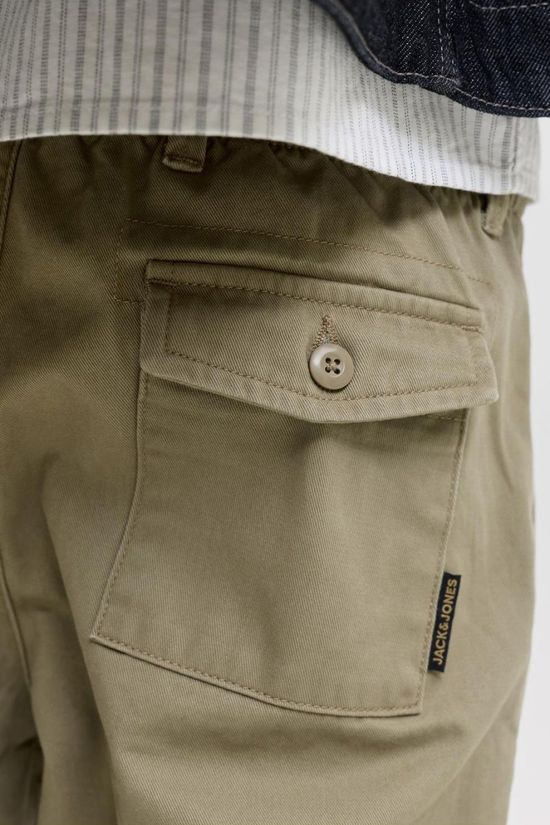 Jack & Jones Broek Stevan Elvaro Jogger Sn Jnr Petrified Oak