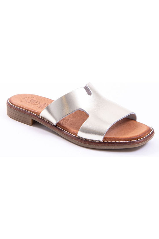 Hee Slippers 24300 Metal Champagne