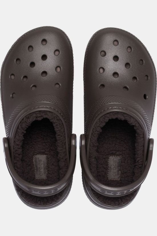 Crocs Pantoffels Classic Lined Clog Espresso