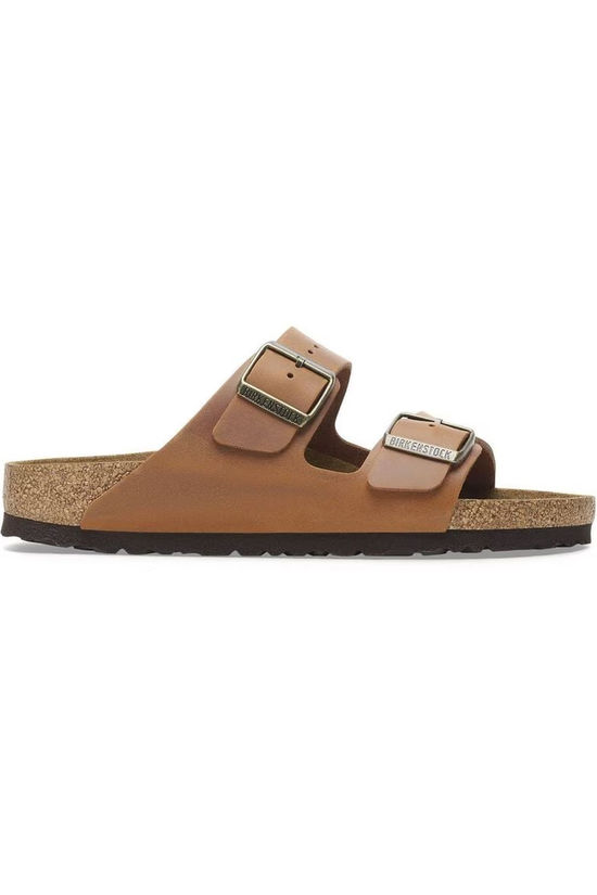 Birkenstock Tongs Arizona Oiled Leather Cognac