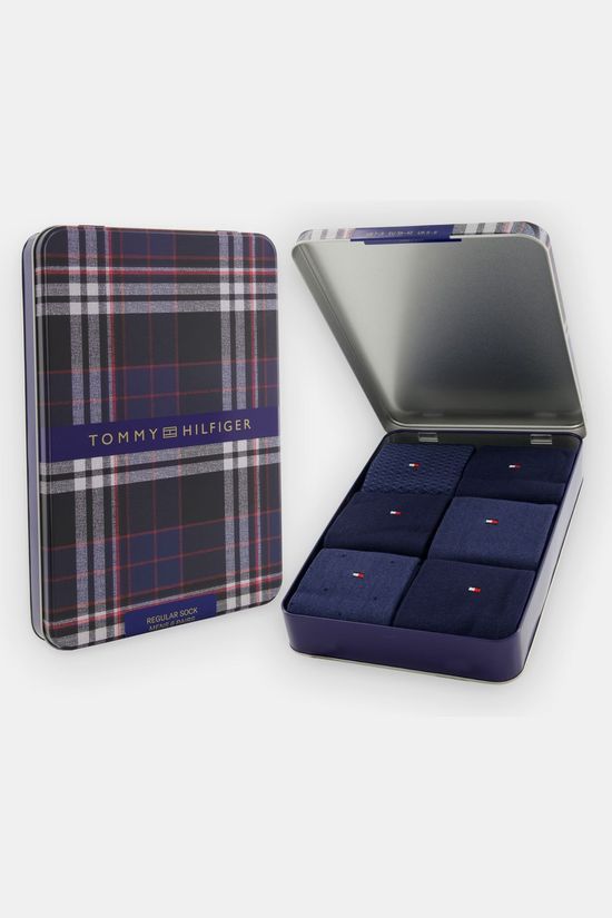 Tommy Hilfiger Socks Chaussettes Th Men Sock 6P Tin Giftbox Birdeye 001