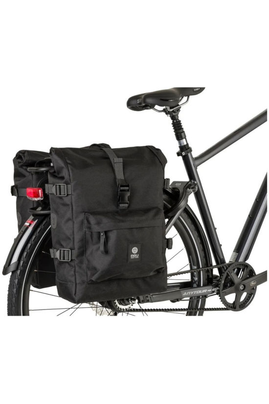 Agu Agu H2O Roll-Top II Dubble Bikebag black